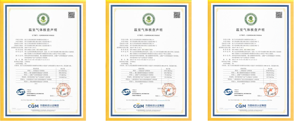 荣耀体育2021年-2024年碳排放核查数据公示